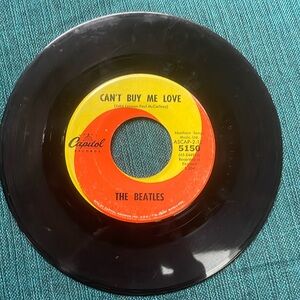 BEATLES 45rpm by Capitol with “Can’t Buy Me Love” & “You Can’t Do That”